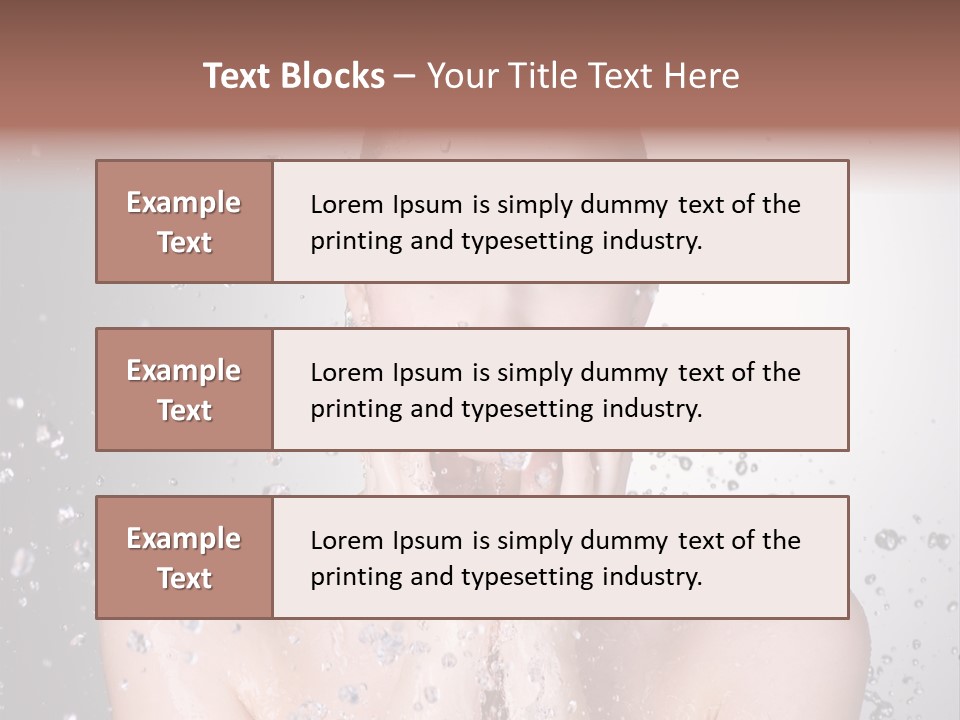 Wash Studio Healthy PowerPoint Template