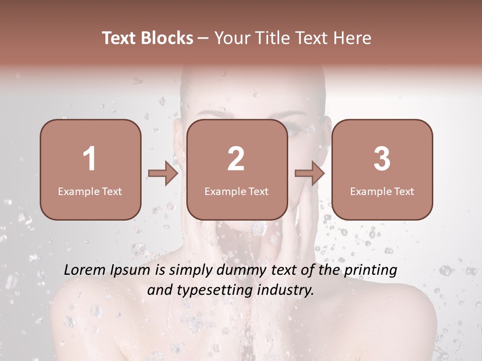 Wash Studio Healthy PowerPoint Template