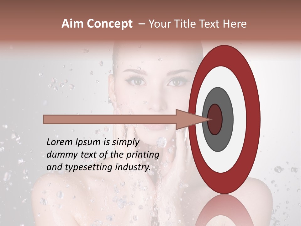 Wash Studio Healthy PowerPoint Template