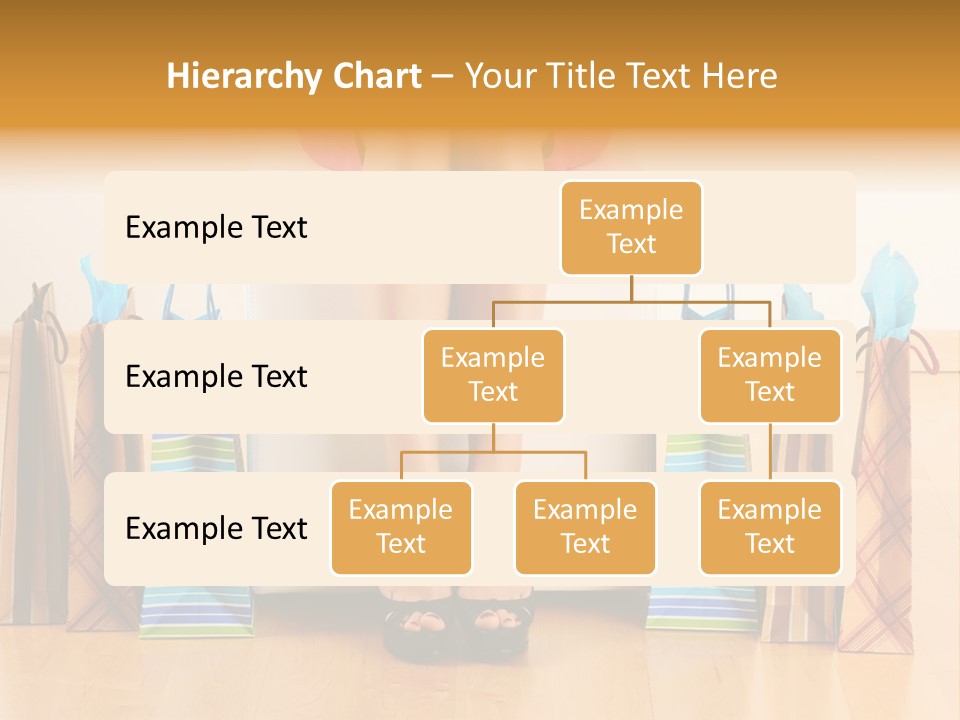 Store Buying Shopaholic PowerPoint Template