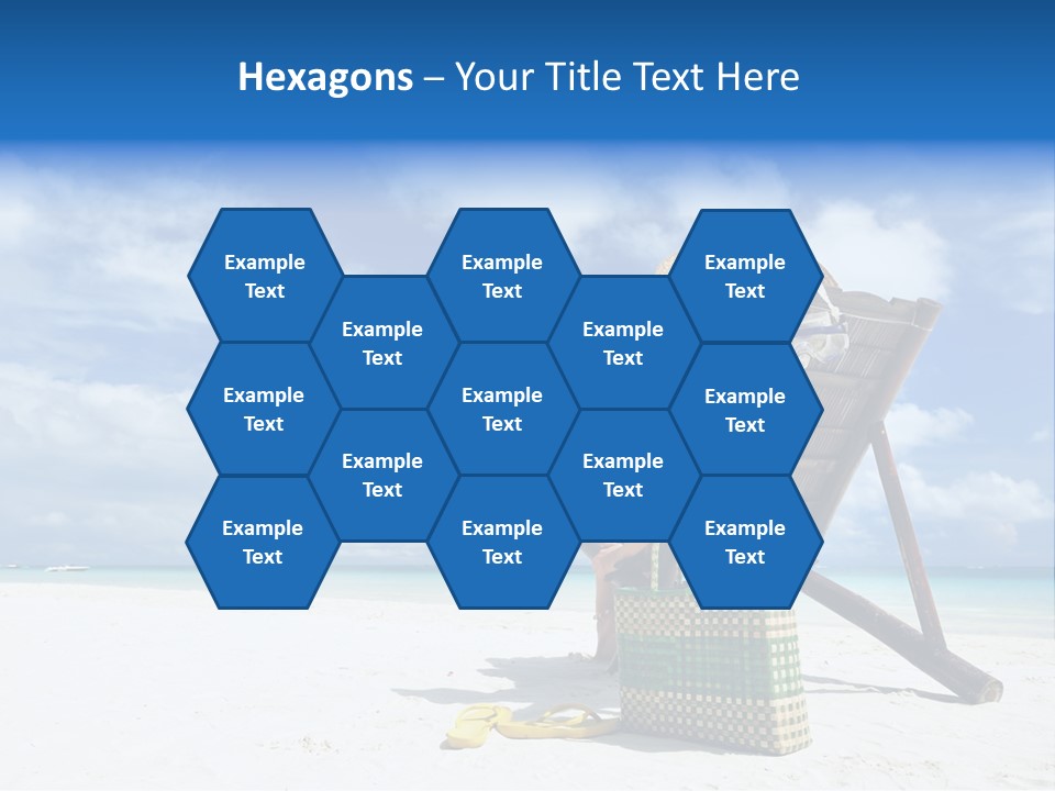 Tranquil Snorkel Chaiselounge PowerPoint Template