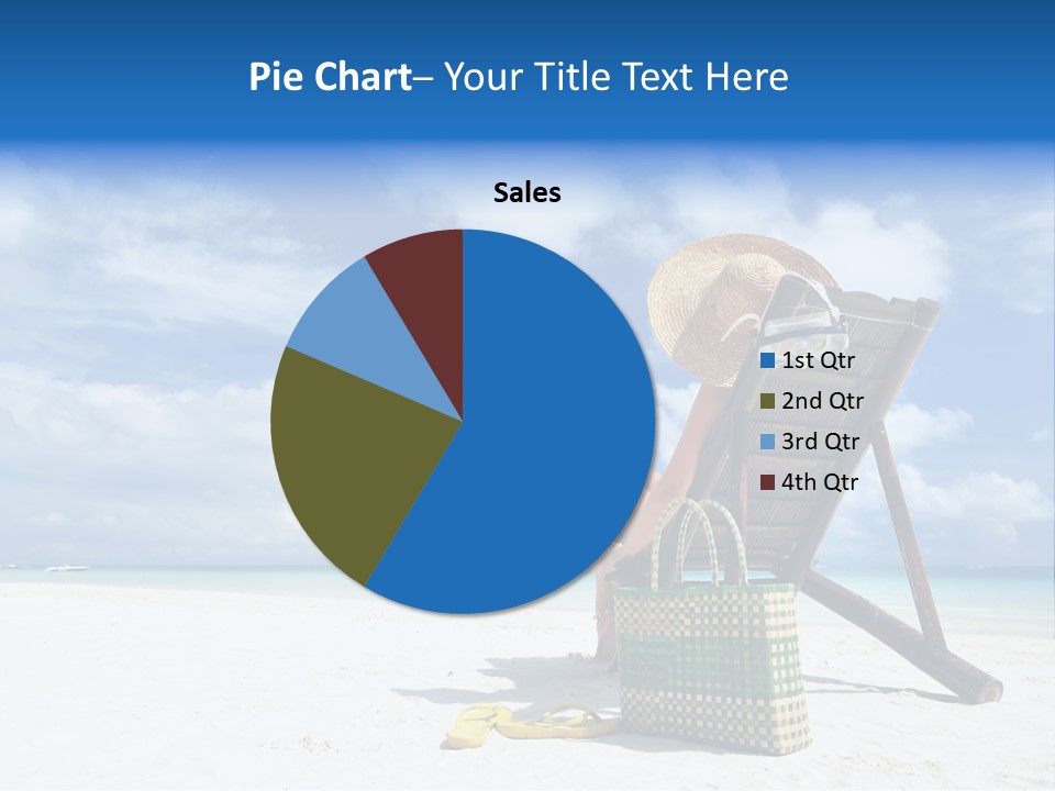 Tranquil Snorkel Chaiselounge PowerPoint Template
