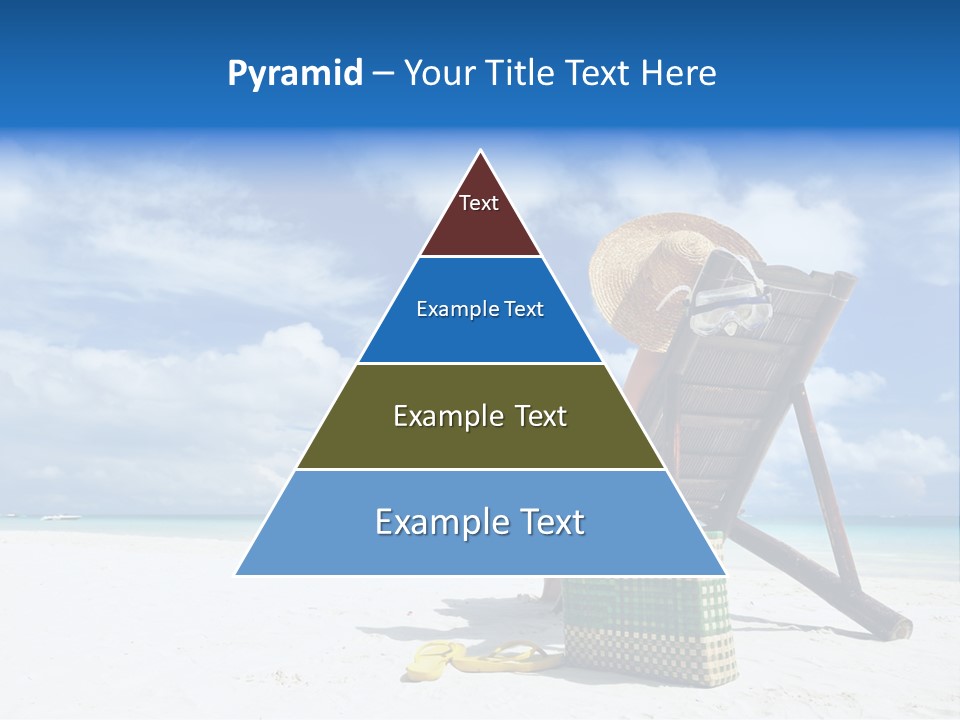 Tranquil Snorkel Chaiselounge PowerPoint Template