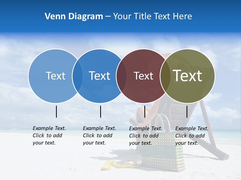 Tranquil Snorkel Chaiselounge PowerPoint Template