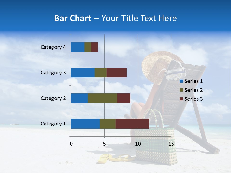 Tranquil Snorkel Chaiselounge PowerPoint Template