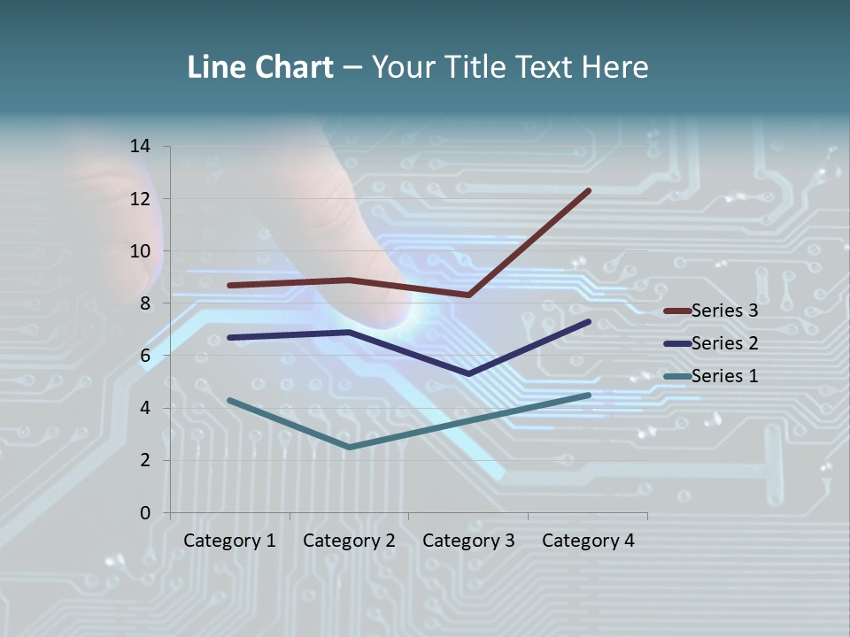 Closeup Electronics Circuitry PowerPoint Template