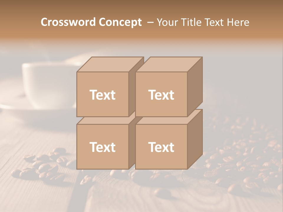 English Eastbourne Rock PowerPoint Template