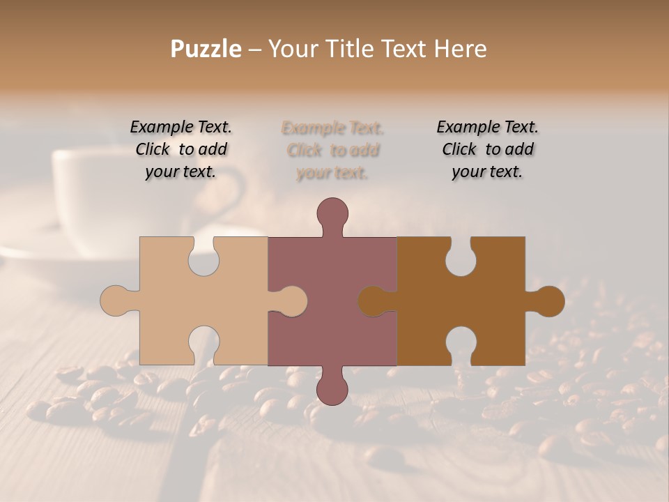 English Eastbourne Rock PowerPoint Template