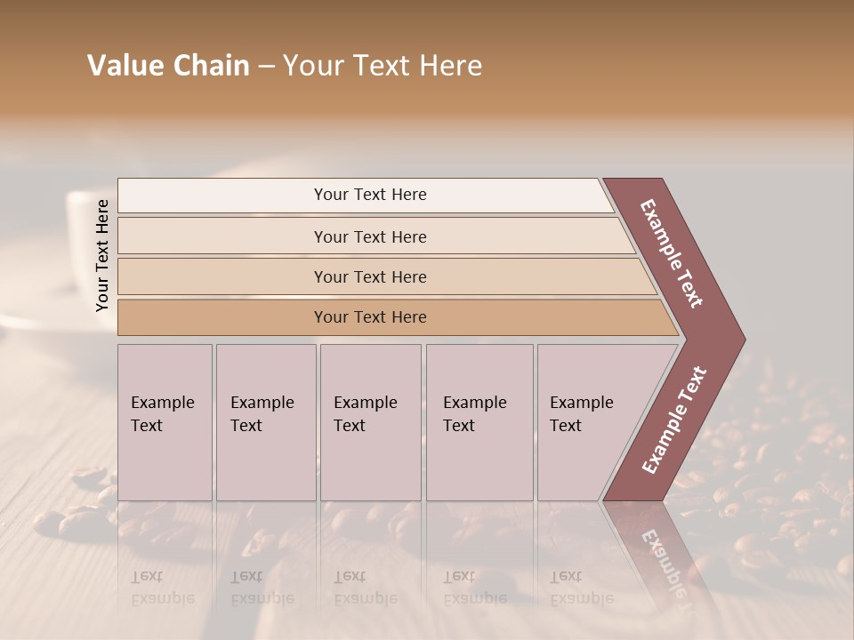 English Eastbourne Rock PowerPoint Template