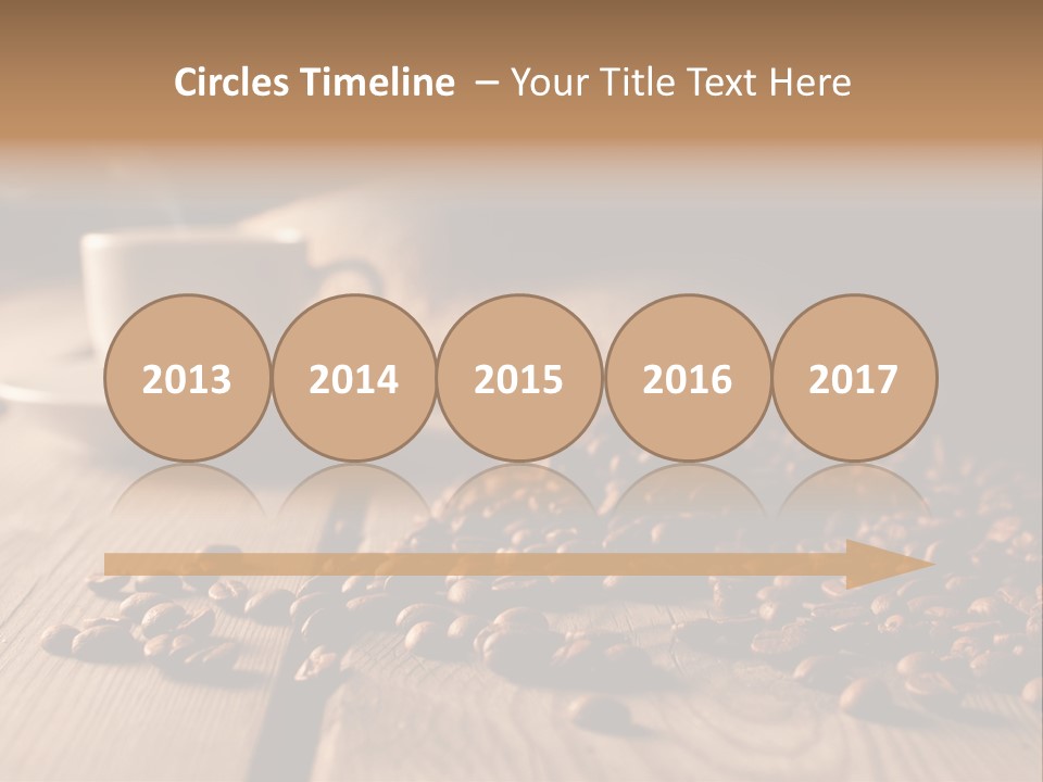 English Eastbourne Rock PowerPoint Template