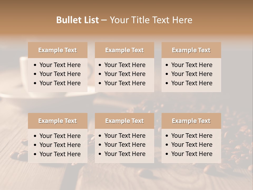 English Eastbourne Rock PowerPoint Template