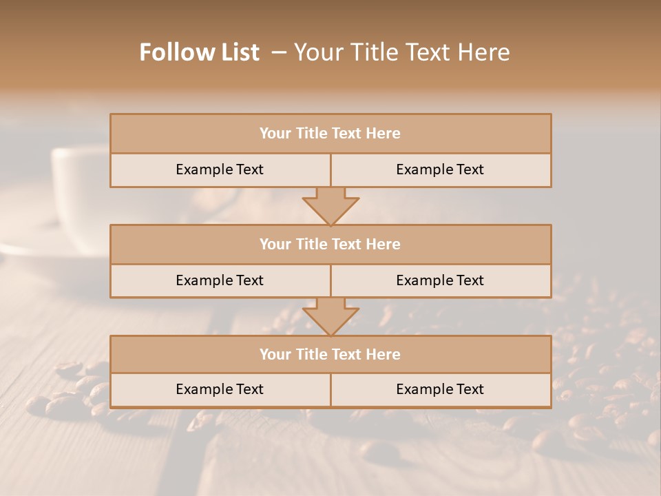 English Eastbourne Rock PowerPoint Template