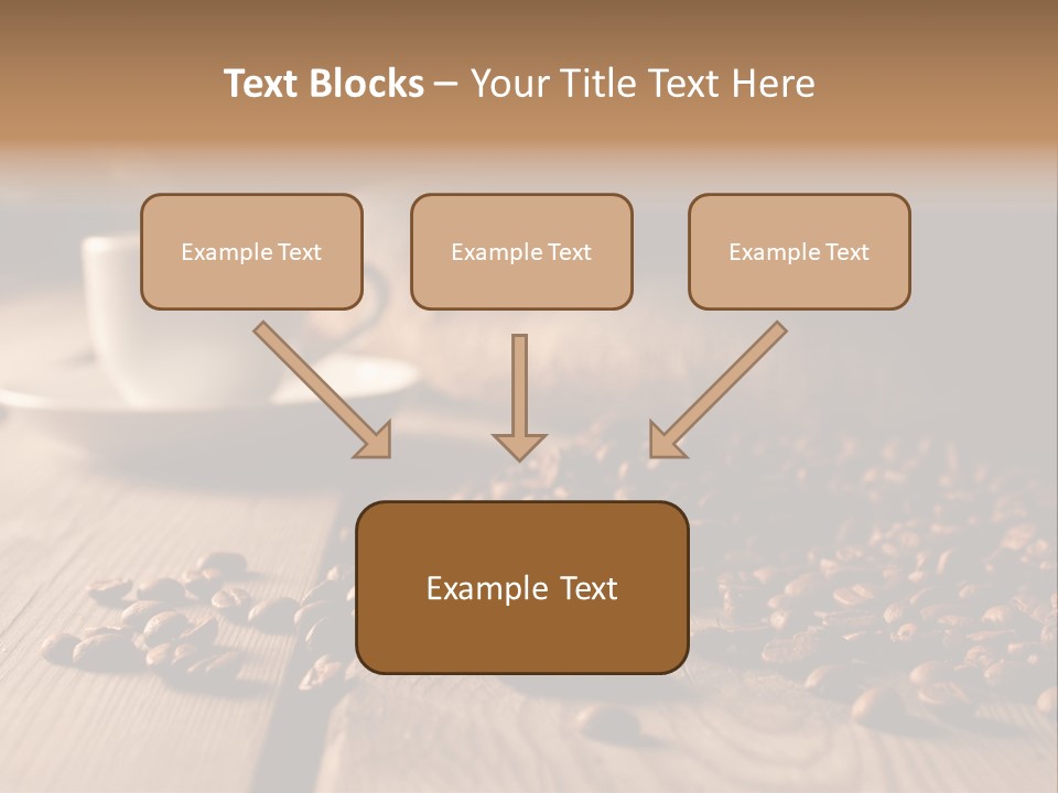 English Eastbourne Rock PowerPoint Template