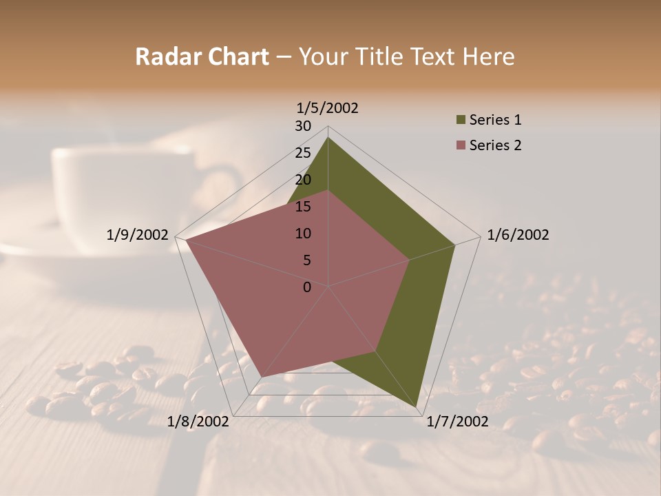English Eastbourne Rock PowerPoint Template