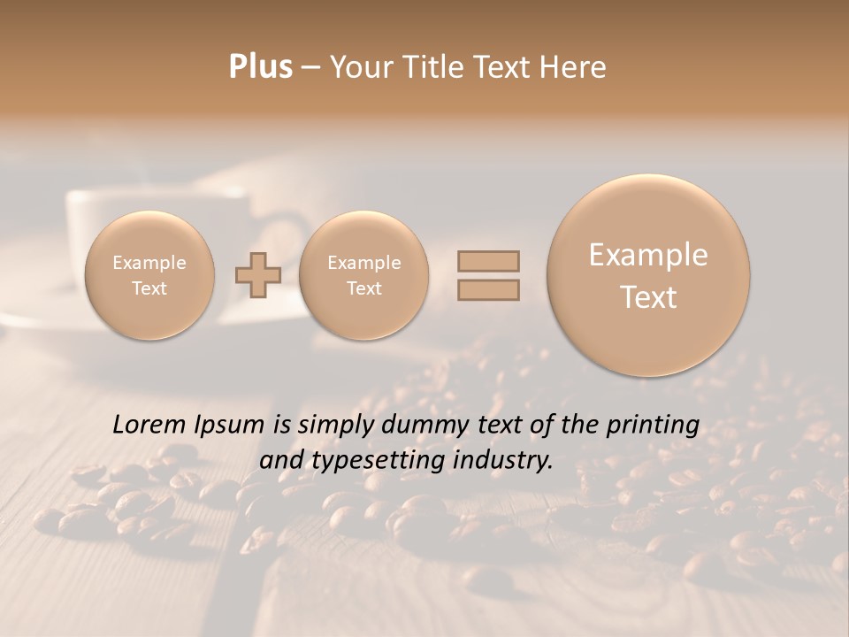 English Eastbourne Rock PowerPoint Template