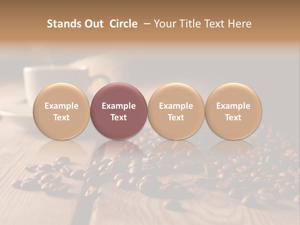 English Eastbourne Rock PowerPoint Template