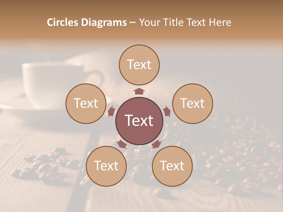 English Eastbourne Rock PowerPoint Template