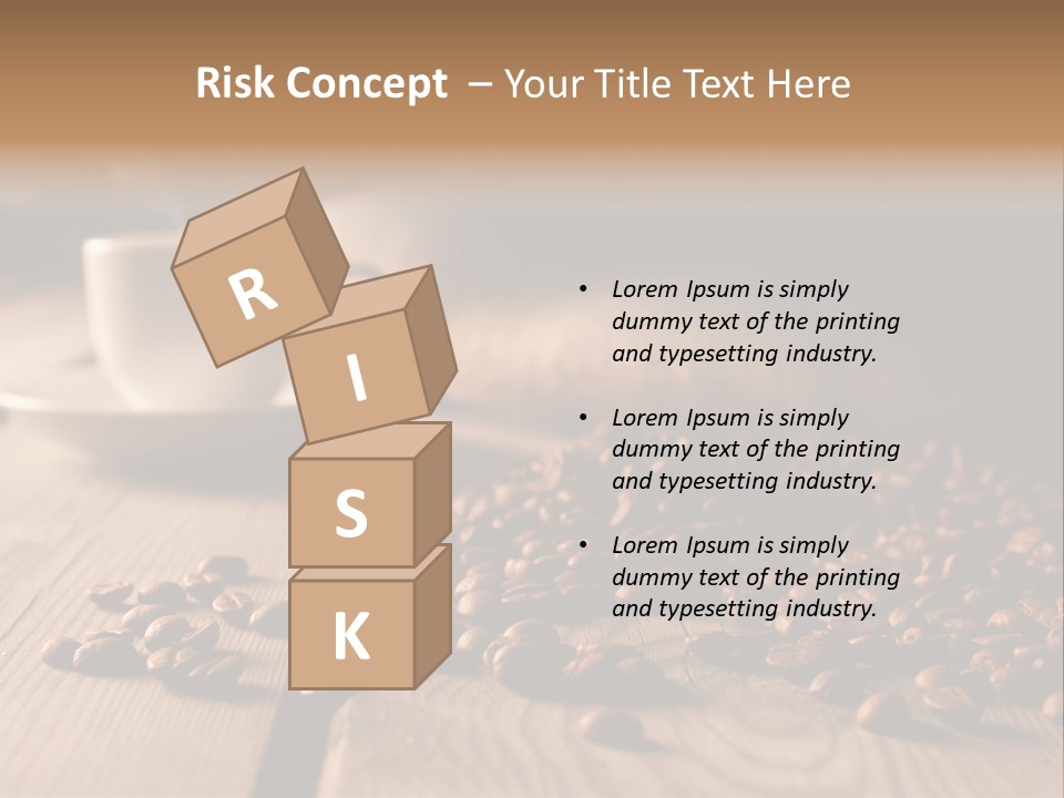 English Eastbourne Rock PowerPoint Template