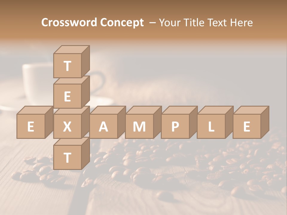 English Eastbourne Rock PowerPoint Template
