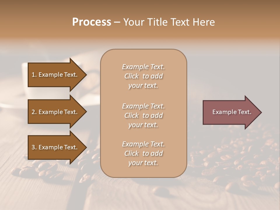 English Eastbourne Rock PowerPoint Template