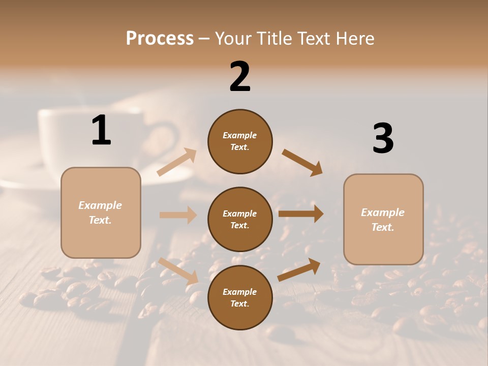 English Eastbourne Rock PowerPoint Template