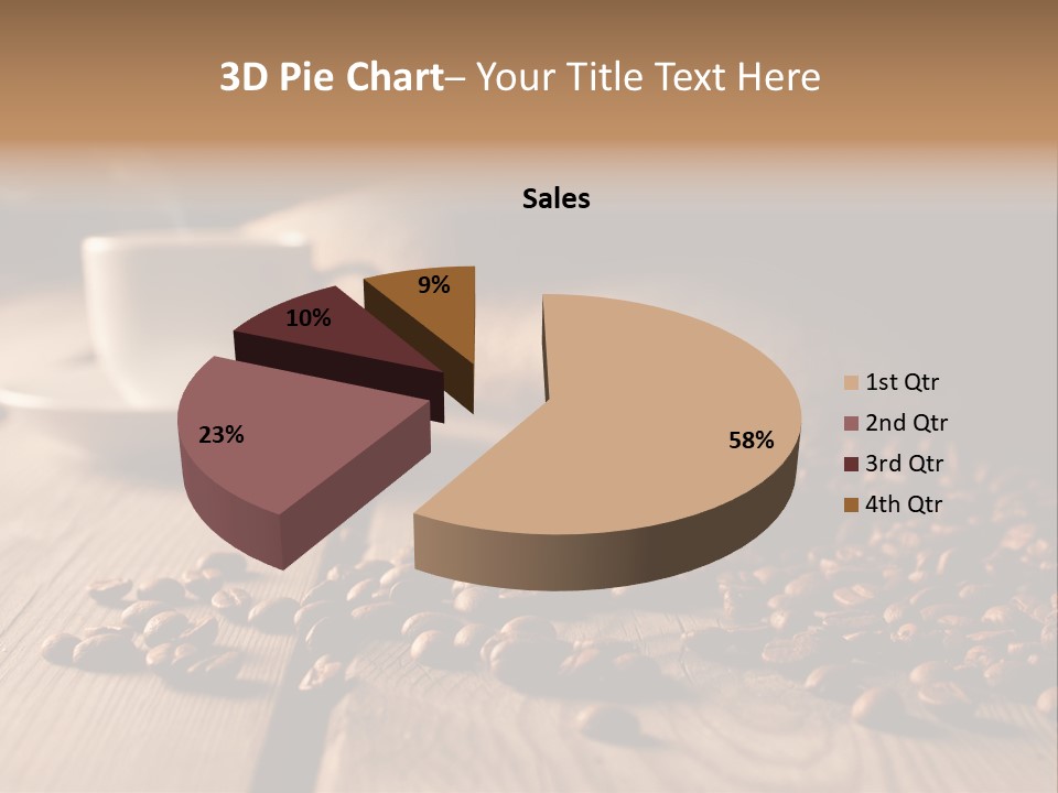 English Eastbourne Rock PowerPoint Template