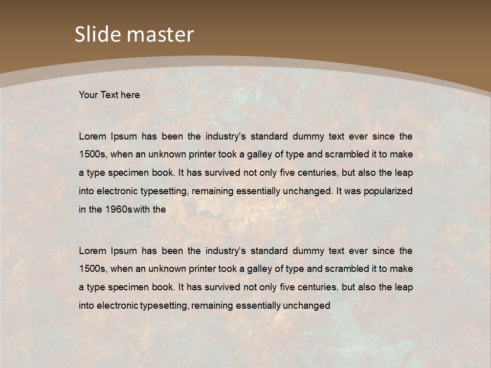 Seamless Pattern Grungy PowerPoint Template