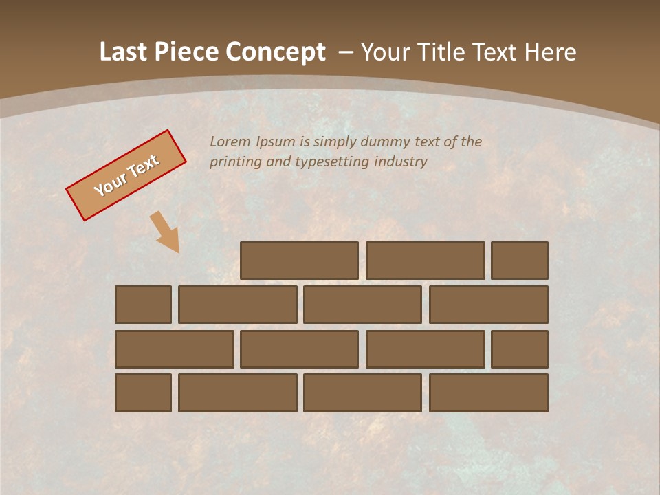 Seamless Pattern Grungy PowerPoint Template
