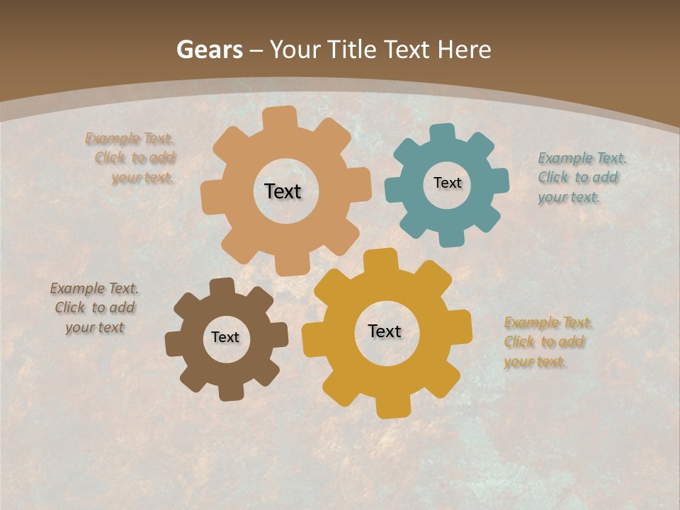 Seamless Pattern Grungy PowerPoint Template