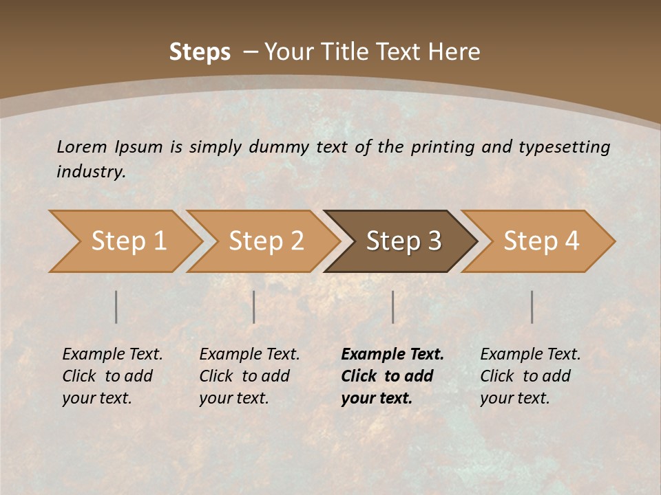 Seamless Pattern Grungy PowerPoint Template