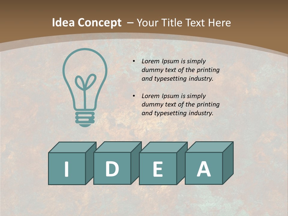 Seamless Pattern Grungy PowerPoint Template