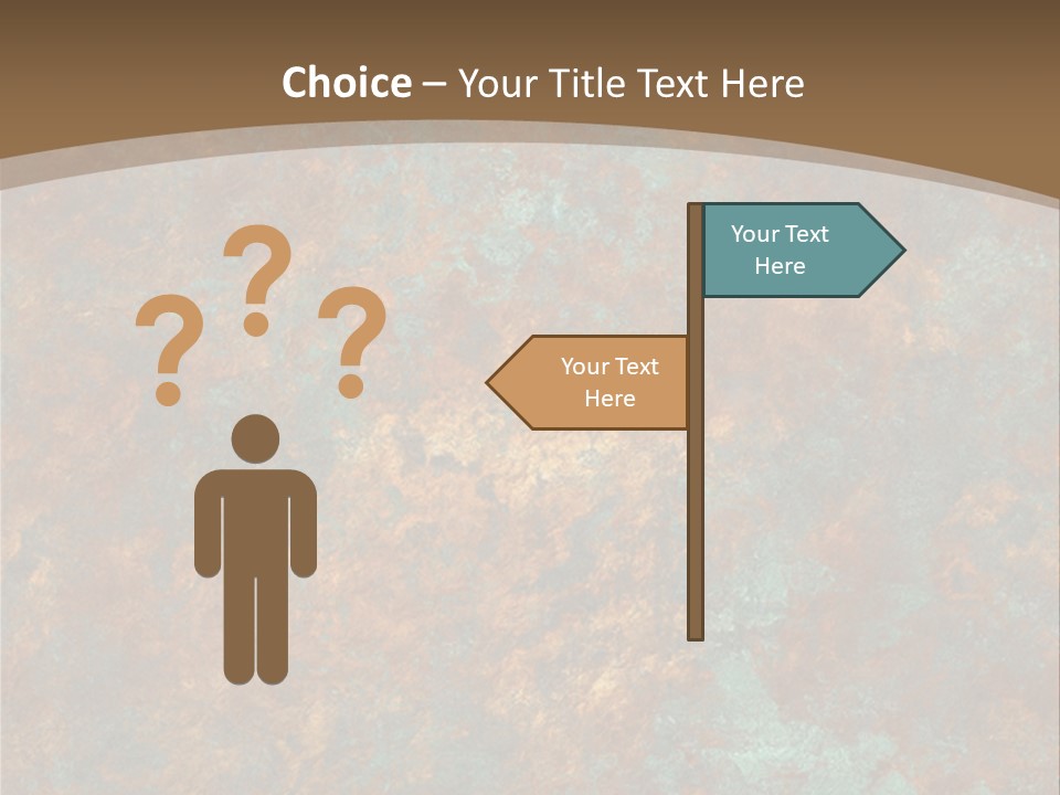 Seamless Pattern Grungy PowerPoint Template