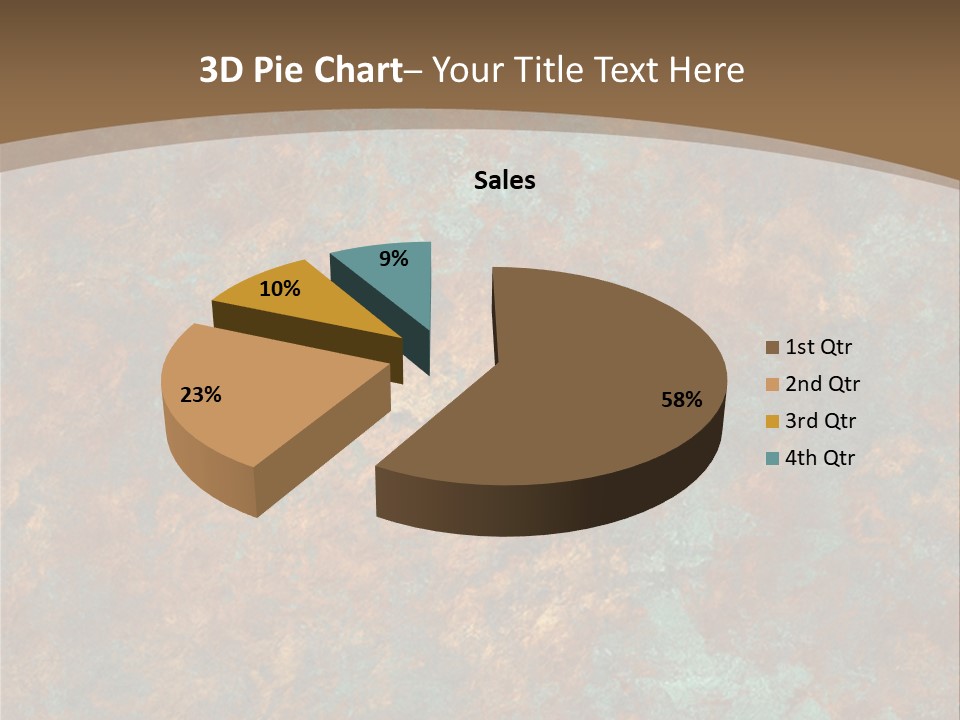 Seamless Pattern Grungy PowerPoint Template