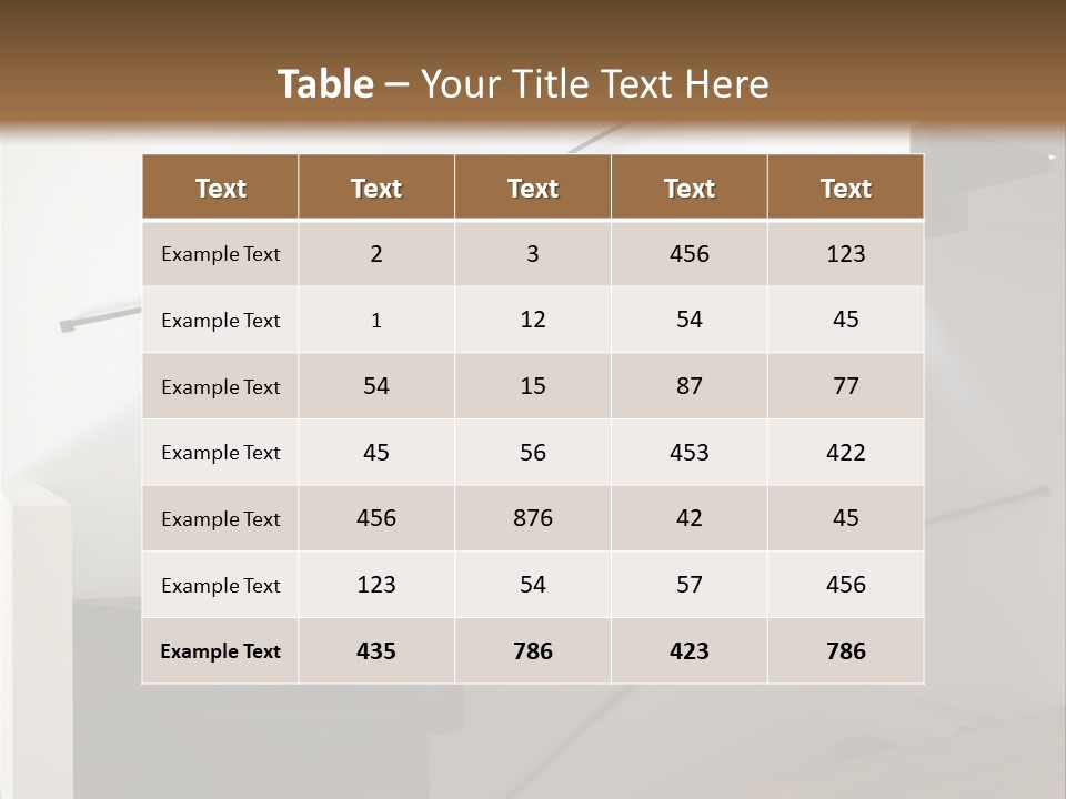 Design Apartment Architecture PowerPoint Template