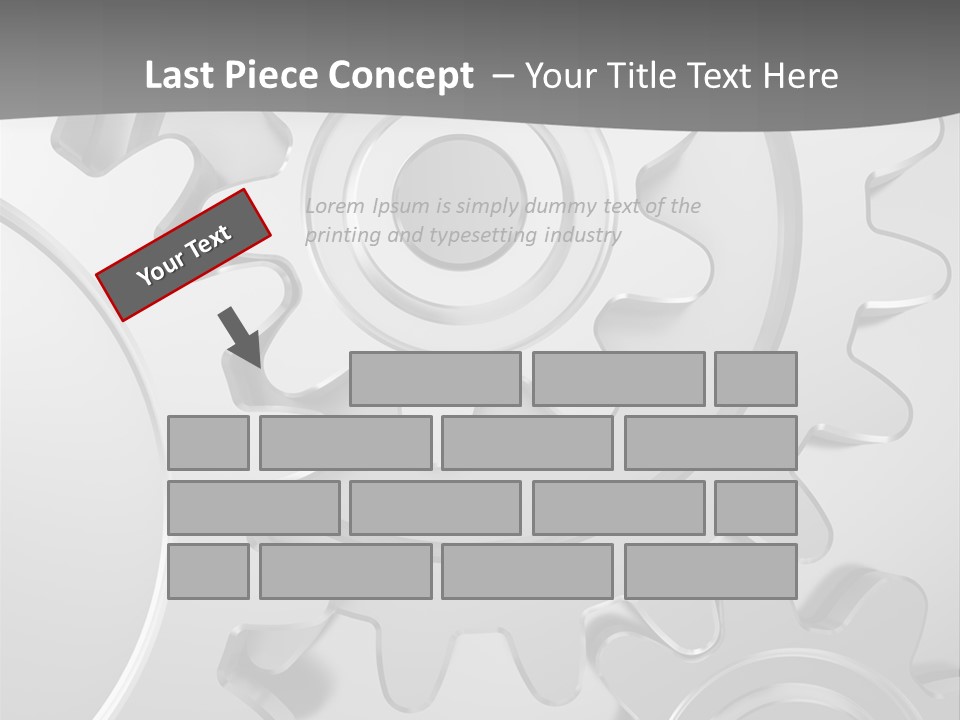 Icon Development Teeth PowerPoint Template
