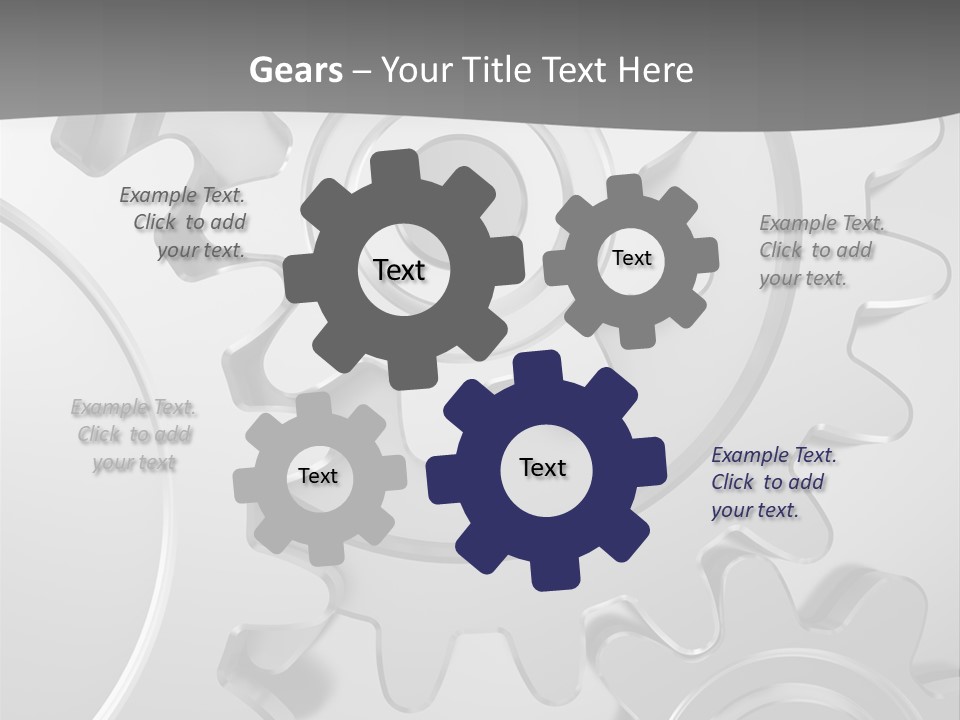 Icon Development Teeth PowerPoint Template