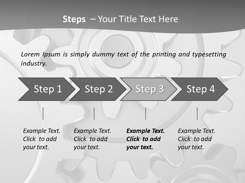 Icon Development Teeth PowerPoint Template