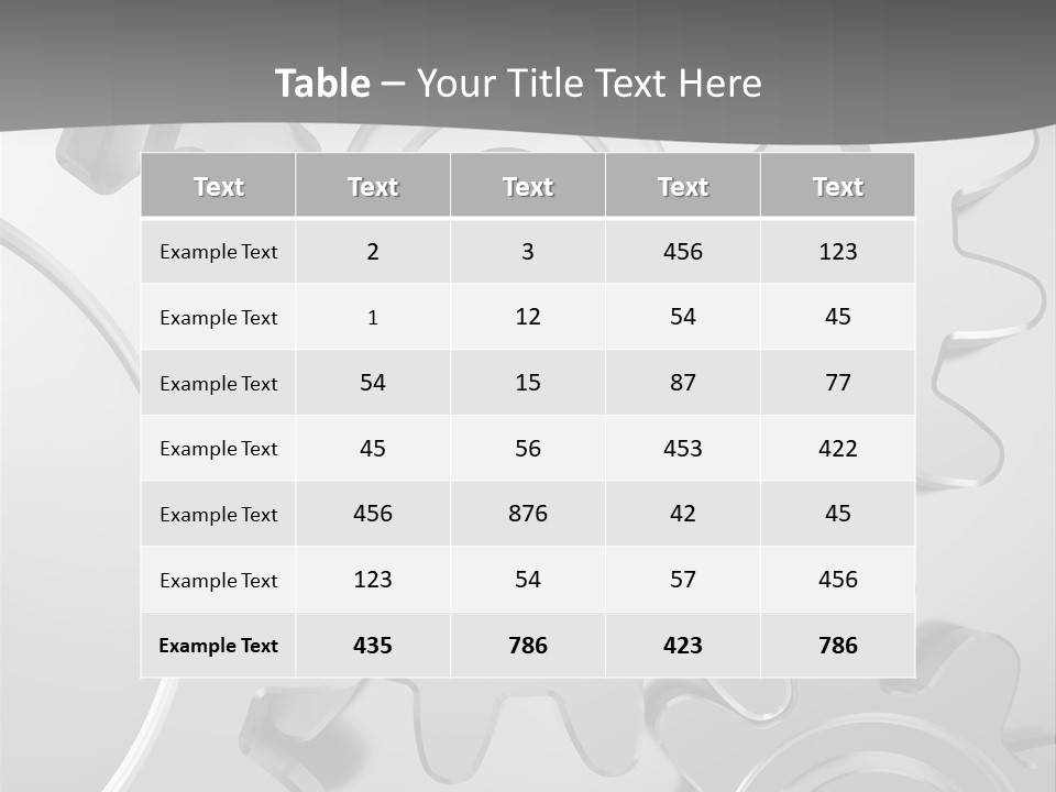 Icon Development Teeth PowerPoint Template