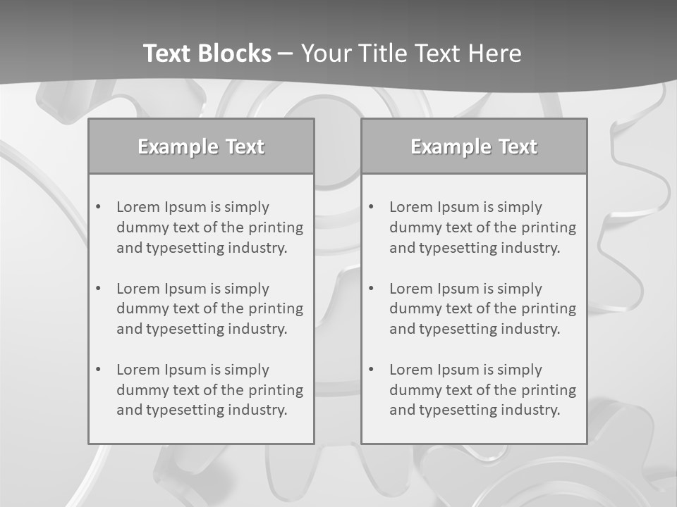 Icon Development Teeth PowerPoint Template