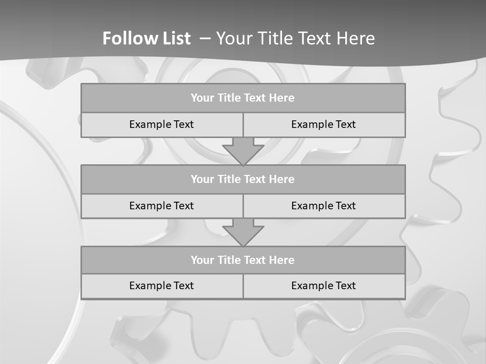 Icon Development Teeth PowerPoint Template