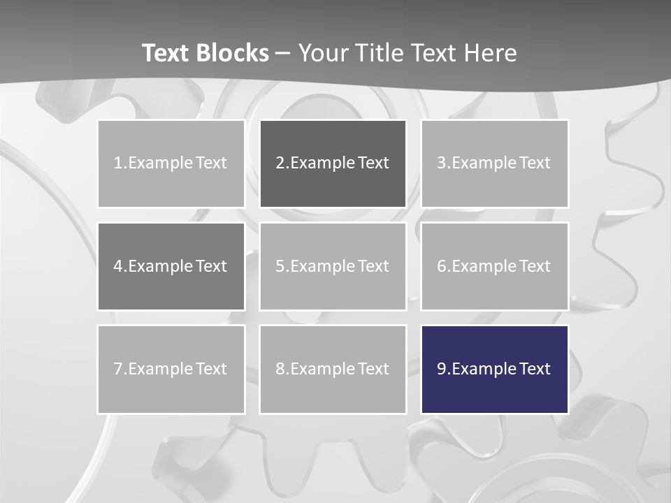 Icon Development Teeth PowerPoint Template