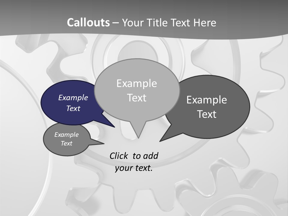 Icon Development Teeth PowerPoint Template
