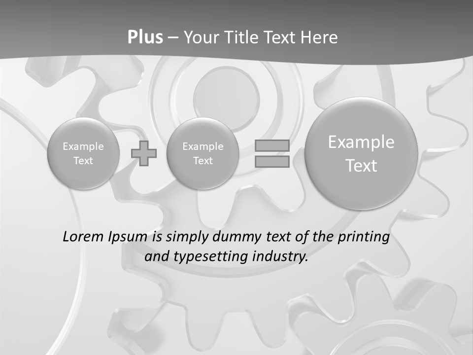 Icon Development Teeth PowerPoint Template