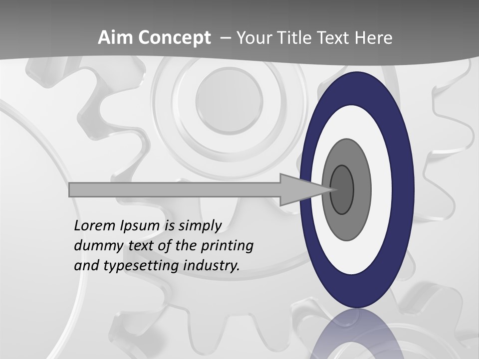 Icon Development Teeth PowerPoint Template