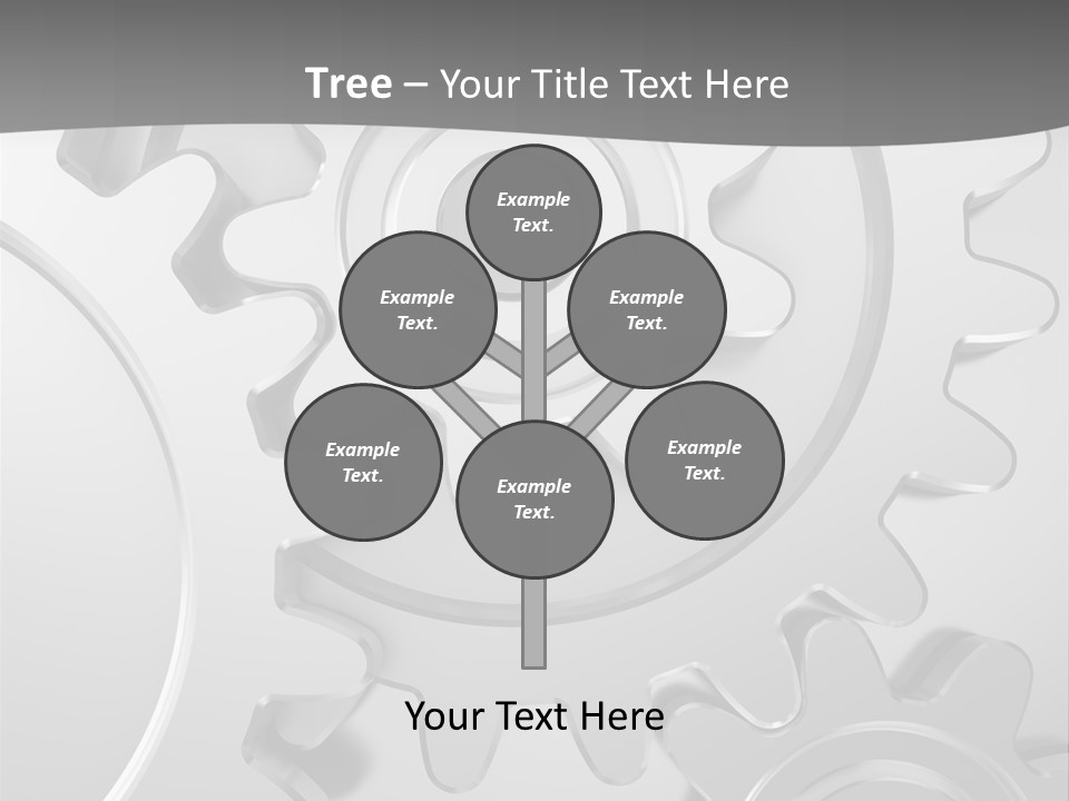 Icon Development Teeth PowerPoint Template