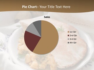 Scrambled Dill Food PowerPoint Template