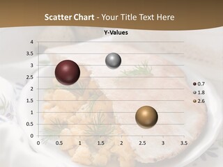 Scrambled Dill Food PowerPoint Template