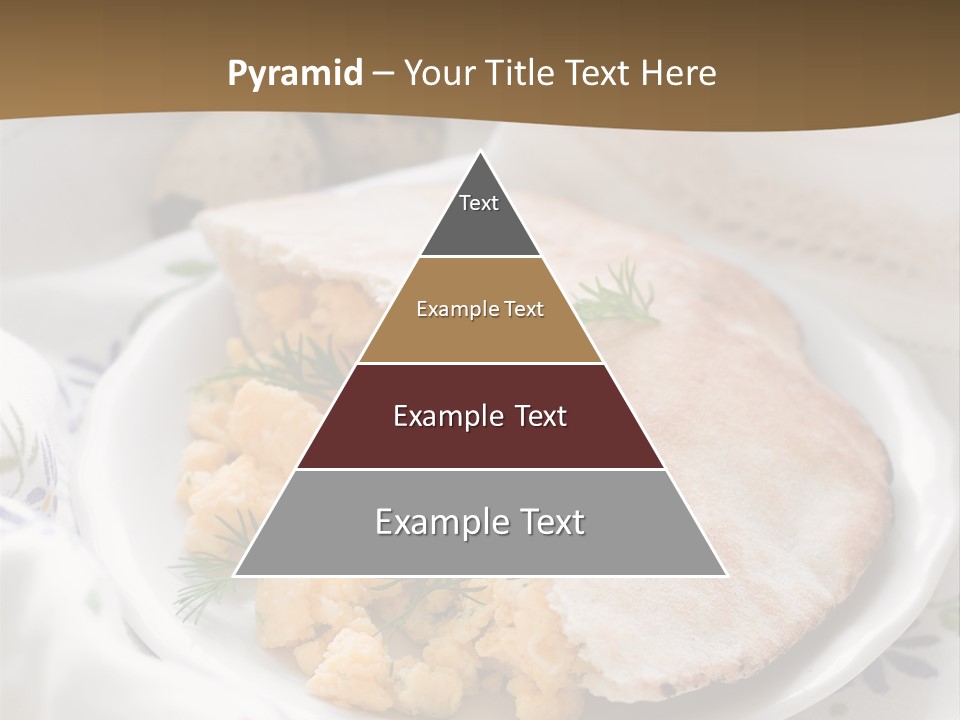 Scrambled Dill Food PowerPoint Template