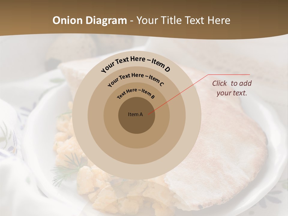 Scrambled Dill Food PowerPoint Template
