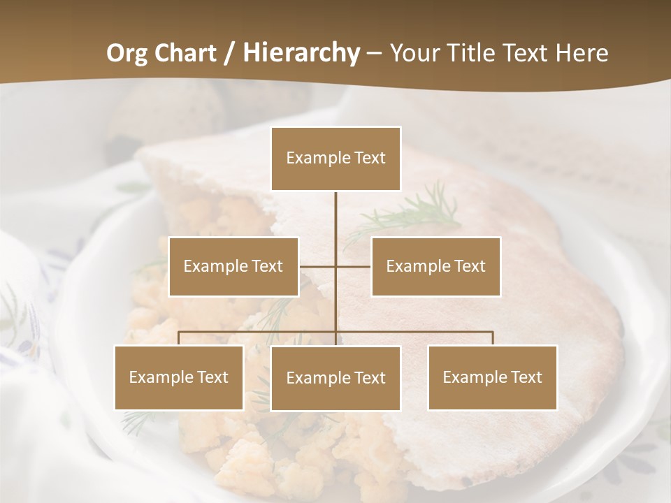Scrambled Dill Food PowerPoint Template
